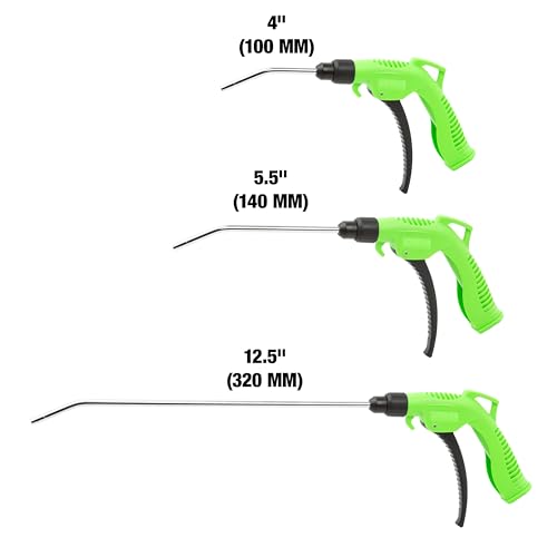 OEMTOOLS 24439 5-Pc Air Blower Gun with Comfort Grip & 1/4" NPT Air Inlet