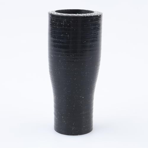 AC PERFORMANCE ID 1" to 5/8" Straight Silicone Hose Reducer Black - color: Black, size: ID 1" to 5/8" (25mm to 16mm)