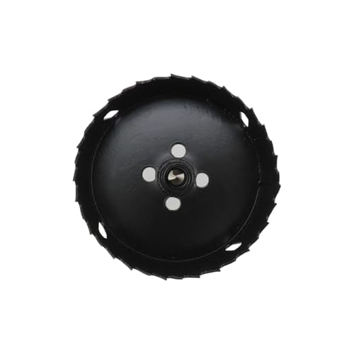 3-3/8"/86mm BI-Metal Hole Saw Hole Saw for Thin Metal Wood and Plastic Cutting - color: black, size: 3-3/8"