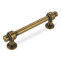 10 Pack Antique Brass Cabinet Pulls 3-3/4 Inch(96mm) Kitchen Cabinet Handles Cabinet Hardware for Drawer Pulls - color: Antique Brass, size: 3-3/4' Hole Center(96mm)
