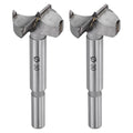 2pcs 30mm（1-3/16"） Forstner Drill Bit Carbide Tipped 2 Flute - size: 30mm（1-3/16"）