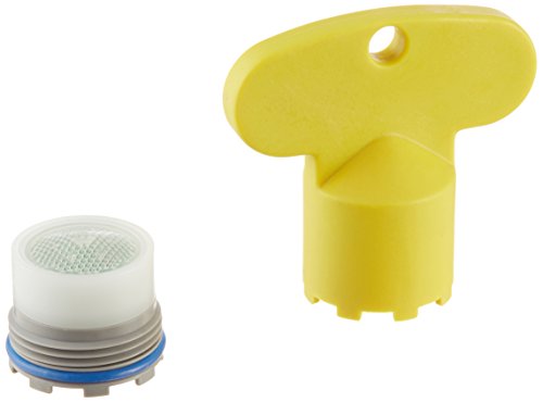 Moen 316711 Eco-Performance Aerator Flow Restrictor 1.5 gpm-Aerator Insert, Laminar Flow