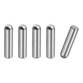 uxcell 5x18mm Dowel Pins, 5pcs 304 Stainless Steel Round Head Flat Chamfered End Dowel Pin Bunk Bed Pins Shelf Pegs Support Shelves Fasten Elements - size: 5x18mm