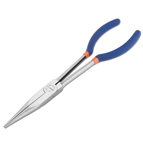 11'' Extra Long Needle Nose Pliers for Narrow and Limited Spaces - style: 11'' Straight