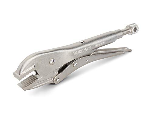 TEKTON 10 Inch Straight Jaw Locking Pliers | PLK00010 - size: 10 Inch (Individual)