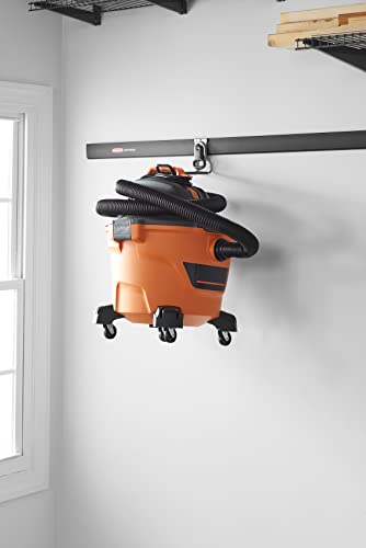 Rubbermaid FastTrack Ladder Hook Garage Wall/Ladder Hanger Wall Mount and Heavy Duty Organization for Home/Garage/Wall/Shed - style: Ladder Hook