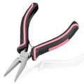 5-Inch Mini Flat Nose Pliers Smooth Jaws Duck Billed Pliers - style: Flat Nose Pliers