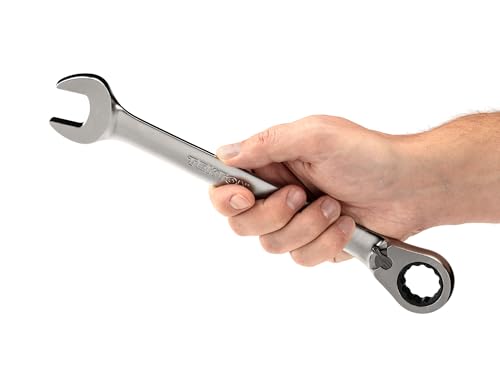 TEKTON 7/8 Inch Reversible Ratcheting Combination Wrench | WRC23322 - size: 7/8-Inch, style: Inch