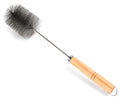 18 in Tent Wood Burning Stove Pipe Cleaning Brush Stainless Steel Bristles - size: 2.5IN