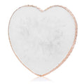 Resin Nail Art Palette Nail Mixing Palette Polish Color Mixing Plate Golden Edge Nail Holder Display Board Heart Shape Cosmetic Mixing Tools - color: Style 1