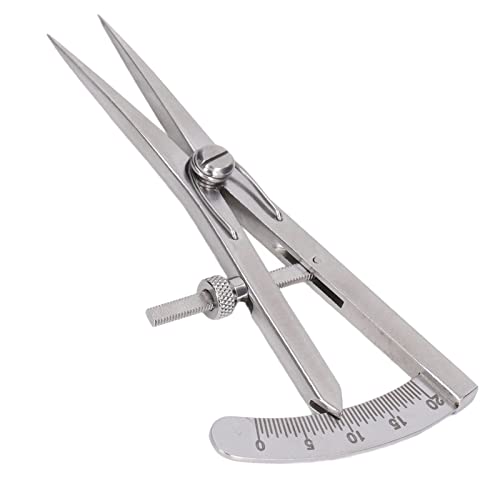 Marking Gauge, Stainless Steel Scribe Tool, Caliper Measuring Tool for Leather Trimming Projects