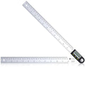 Neoteck 12 inch/30cm Stainless Steel Digital Angle Finder Protractor Ruler - size: 12 inch