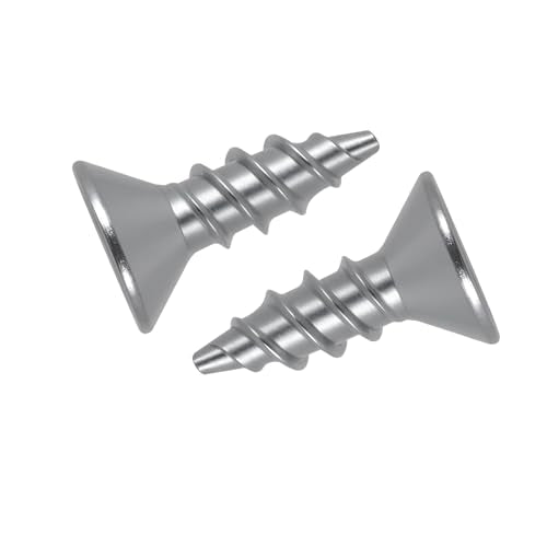 100pcs #8x1/2 Screw, Flat Head Phillips Wood Screw(SUS304) 18-8 S/S Electroplating Stainless Steel, 8 x 1/2-Inch,(100pcs) - color: Silver, size: #8*1/2 silver