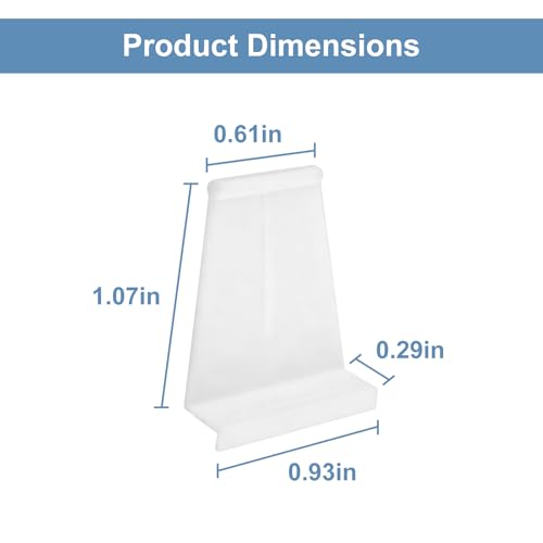 Screen Lift Tabs 30pcs White Plastic Universal Spline Channel Pull tabs