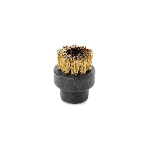 Dupray Small Brass Brushes - Accessories for Dupray Steam Cleaner