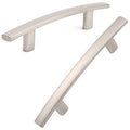KOOFIZO 10 Pack 3 in Brushed Nickel Cabinet Pulls, Drawer Handles 1961 - color: Brushed Nickel, size: 3" CC