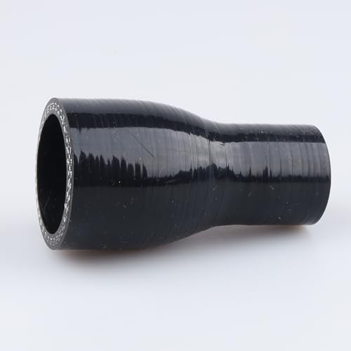 AC PERFORMANCE ID 1-3/8" to 3/4" Silicone Hose Straight Reducer Black - color: Black, size: ID 1-3/8" to 3/4" (35mm to 19mm)