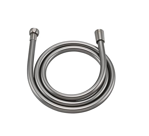 69 Inches Brushed Nickel Shower Hose Extra Long - color: Brushed Nickel, size: 69 In