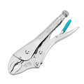 DURATECH 10-Inch Locking Pliers, Premium Cr-V Construction, Curved Jaw Locking Pliers with Wire Cutter, Fit for Clamping Twisting Welding - size: 10-Inch