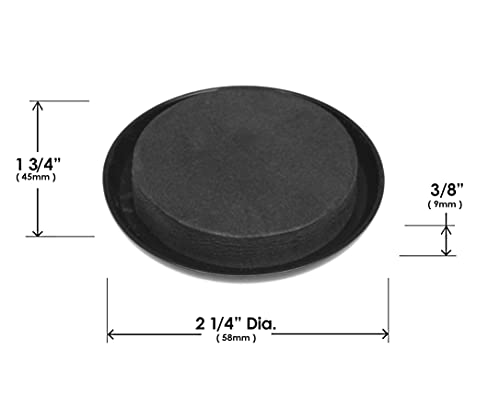 Slipstick GorillaSliders 2-1/4 Inch Round Furniture Sliders for Carpet & Rugs (16 Pack) Premium Reusable Furniture Movers for Sliding Furniture Easily, Plastic Slider Feet Coasters - size: 2-1/4" Round (For Carpet & Rugs)