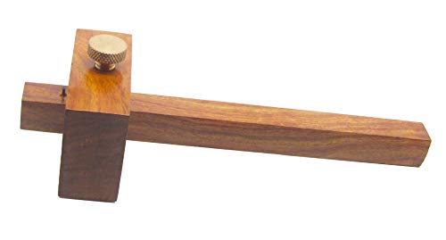 Ramelson Marking Gauge with Brass Screw, for Professional Woodworking Carpenters. 6" long.