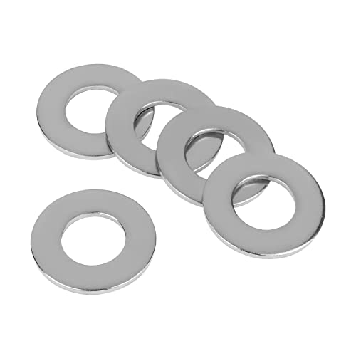 1/2 Inch Flat Washers, 304 Stainless Steel Flat Washers, 25 Pieces - size: 1/2" (25 Pieces)