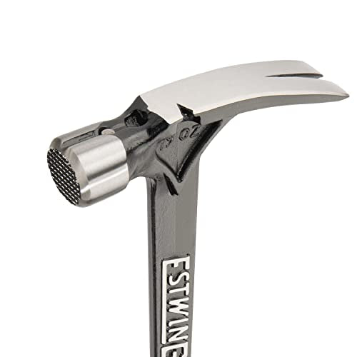 ESTWING Ultra Series Hammer, 19oz Milled Face, Black Grip, EB-19SM - size: 19 oz, style: Milled Face