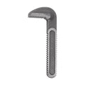 HARFINGTON Pipe Wrench Hook Jaw 18" Plumbing Wrench Replacement Jaws Carbon Steel for 18" Adjustable Wrench - size: 18"