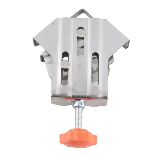 Corner Clamp Set 4 Pack, 90 Degree Right Angle Clamping for Woodworking, DIY Stainless Steel 1.6mm Adjustable Swing Jaw