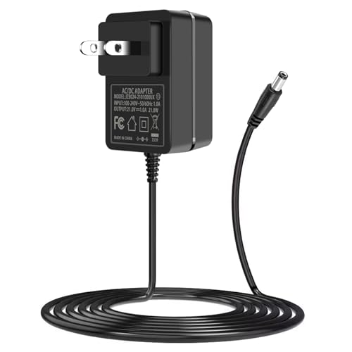 21V Battery Charger, fit for 20V 20 Volt Lithium Battery, Compatible with Electric Drill, Chainsaw, Angle Grinder, Impact Wrench, Reciprocating Saw, Leaf Blower, Car Washer Gun, with LED Indicator.
