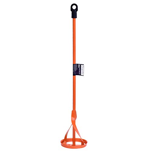 Paint & Mortar Mixer, 16" L, 3" Dia, Style#01 - color: Orange#01