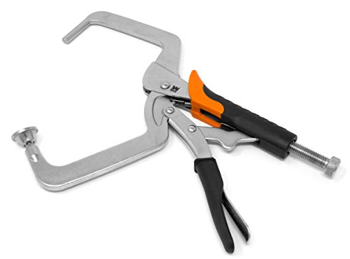 WEN CL436R 4-Inch Right Angle Clamp for Woodworking and Pocket Hole Joinery