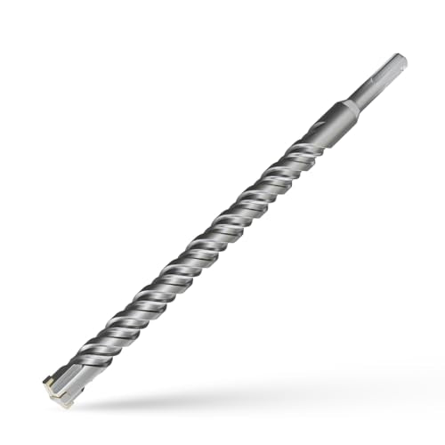 CSOOM SDS Plus Rotary Hammer Drill Bit 3/4"x12.2", Professional Concrete Drill Bit for Concrete, Brick, Stone and Cement Walls - size: 3/4"x12.2"