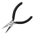 Needle Nose Pliers, 5" Mini Long Nose Pliers with Cutter, Spring Loaded Smooth Jaw Rust-Proof Cr-V Precision Small Needle Nose Pliers for Jewelry Making, Wire Bending, Crafts, Electronic Repair - size: 5''- Smooth Jaw 1 pack
