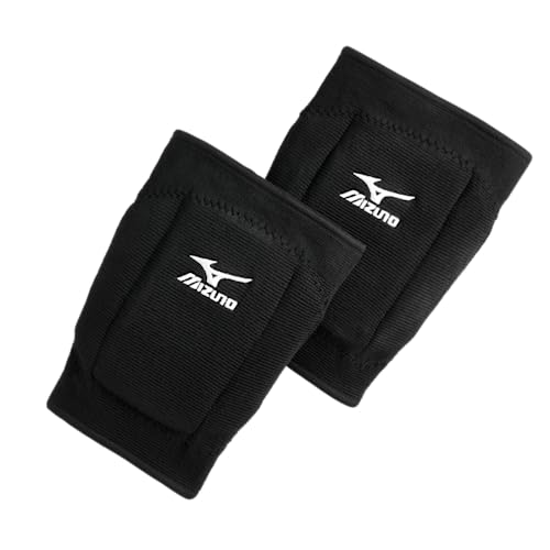 Mizuno Youth T10 Plus Volleyball Kneepad, One Size, Black - color: Black