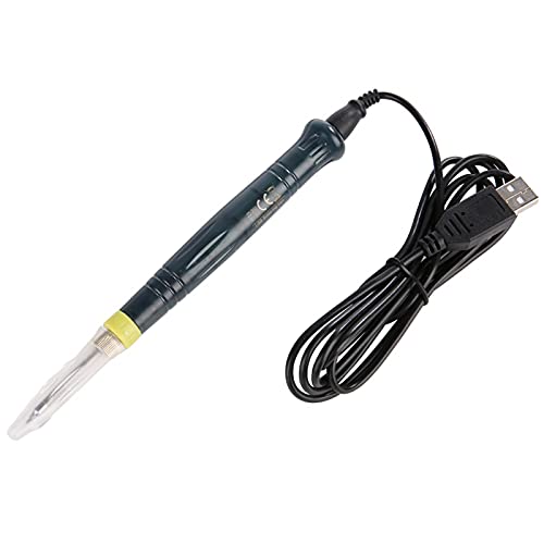 Portable USB Soldering Iron, Electric Iiron Welding Pen Home Welding Repair Tool, 5V 8W USB Portable Soldering Iron Kit Rechargeable for Small Parts and Other Small Welding Works