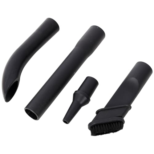 2-in-1 Pneumatic Air Vacuum & Blow Gun Kit with Dust Bag, Air Blow Gun Vacuum Tool for Dust Cleaning, Inflation & Workshop Use, Includes Aluminum Tube, L‑Shaped Hose, Brushes & 1/4‑18 NPT Fitting