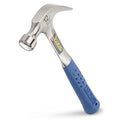 ESTWING Curved Claw Hammer, 12 oz Smooth Face, Shock Reduction Grip, E3-12C - size: 12 oz (Ounces)