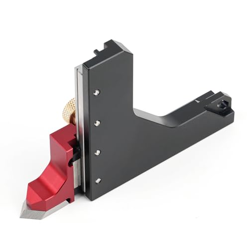 TOOLCOOL Table Saw Height Gauge Router Depth Gauge Tool Setting Gauge with Scriber Marking Tool Function (Metric)