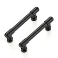 Ravinte Matte Black Kitchen Pulls Cabinet Handles 3 Inch 5 Pack - color: Matte Black, size: 3 Inches Hole Center