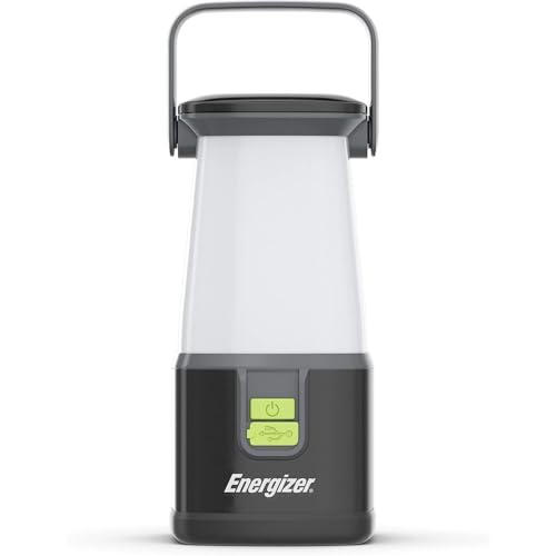 ENERGIZER WeatheReady LED Camping Lantern PRO-360, IPX4 Water Resistant Tent Light, Ultra Bright Battery Powered Lanterns for Camping, Outdoors, Emergency Power Outage - color: Black, size: 500L