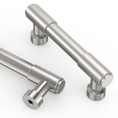 Asidrama Brushed Satin Nickel Kitchen Cabinet Pulls,3 Inch,10 Pack - color: Brushed Satin Nickel, size: 3" Hole Center