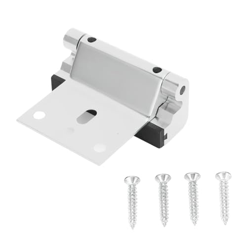 Home Security Door Lock, 3 Pack Childproof Door Reinforcement Lock,Upgrade Flip High Night Lock to Defend Your Home Kids (24, Silver) - color: Silver