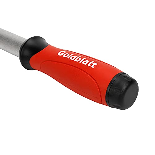 Goldblatt Paint Scraper Tool with 5 Blades, 4-inch Wall Scraper with Anti-Slip Handle – Ideal for Removing Paint, Wallpaper, Adhesive, Grout on Walls, Floors, Tiles, Glass, Windows (Metal)