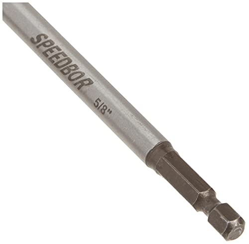 IRWIN SPEEDBOR Tri Flute Wood Drill Bit 5/8" X 6"(3041002) - size: Pack of 1, style: 5/8-Inch Bit
