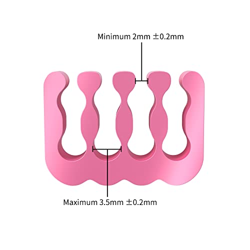 SIRLYR PSU Cable Combs,Pearlescent Paint Computer Wire Organizer,Extension Cables Comb for PC Cable Management 20 Pieces Set = 24 pin x 4, 8 pin x 16 for 3 mm/0.11In up to 3.5 mm/0.13In Pink - color: Pink