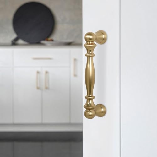 10 Pack 3-3/4 Inch(96mm) Kitchen Cabinet Handles Champagne Bronze Cabinet Pulls Zinc Alloy Drawer Pulls Solid Kitchen Hardware - color: Champagne Bronze, size: 3-3/4'' Hole Center(96mm)