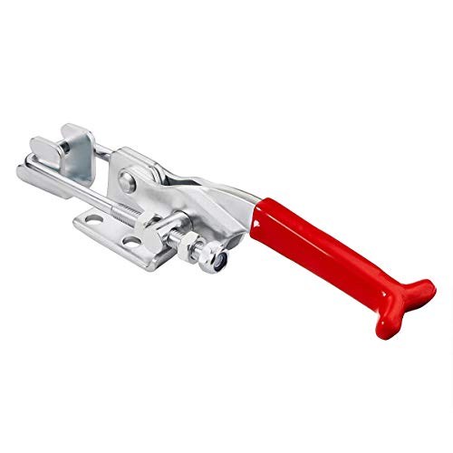 2Pack 701lbs Toggle Clamp 431,Heavy Duty Toggle Latch Clamp for Latch Lock,Self Latch Toggle Latch Action Lock for Tire Carrier Latch,Smoker Lid Latch,Cam Clamp Latch Pull Latch,Draw Latch Hardware - style: 431, 2PK