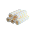 Bates- Paint Roller Covers, 9 Inch, 5 Pack 1/2" Nap - color: Yellow Stripes, size: 9 Inch, 5 Pack