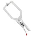 MAXPOWER 10.5" Self-Adjust Locking C-Clamp, 3.9" Jaw Oepning, Swivel Pad - style: Locking C Clamp 10.5"